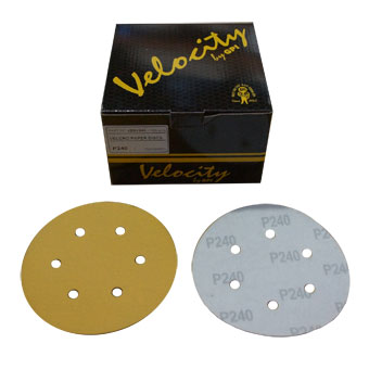GPI VELCRO DISC 150MM 6 HOLES 120G - VE6V120 